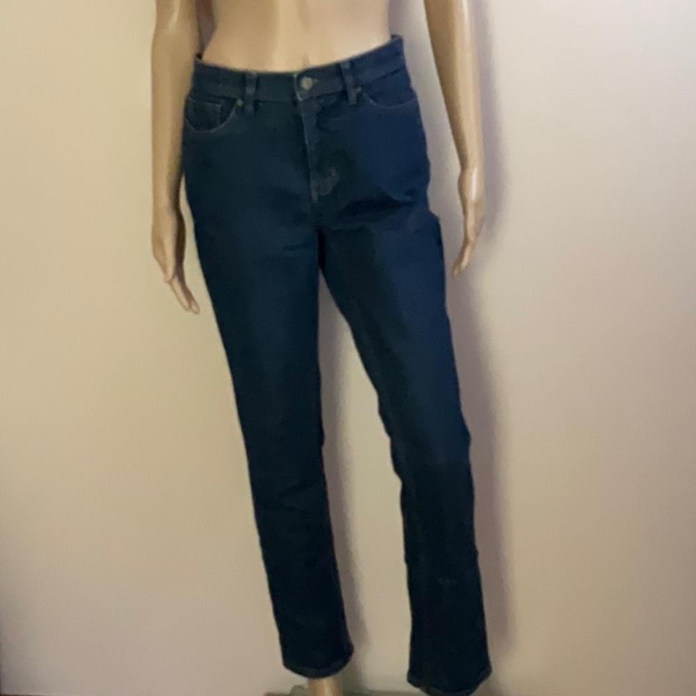 D & Co Women’s 5 Pocket Stretch Denim Jeans Straight Leg